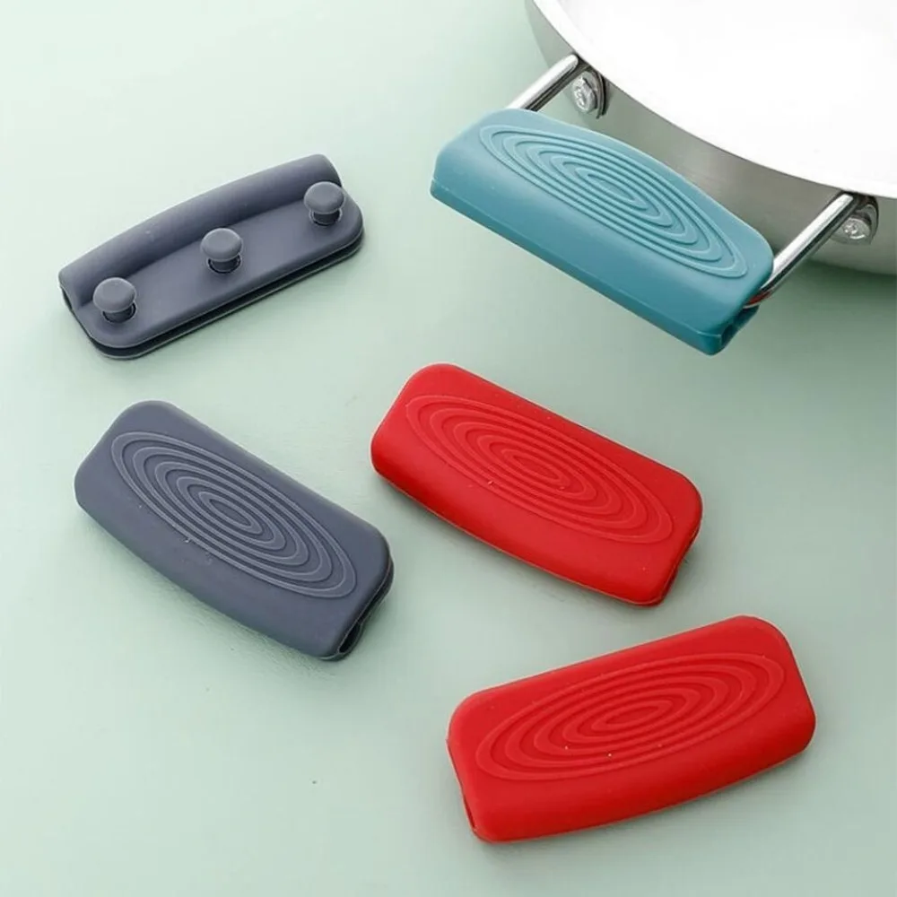 Silicone Handle Cover for Pot Pan SaucepanSleeve Slip Cover Grip Handle Cover