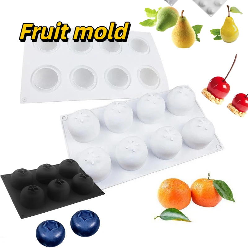 

Силиконовая форма для имитации фруктов, для десертов, муссов, тортов, свечей, ароматерапии, мыла, декора дома