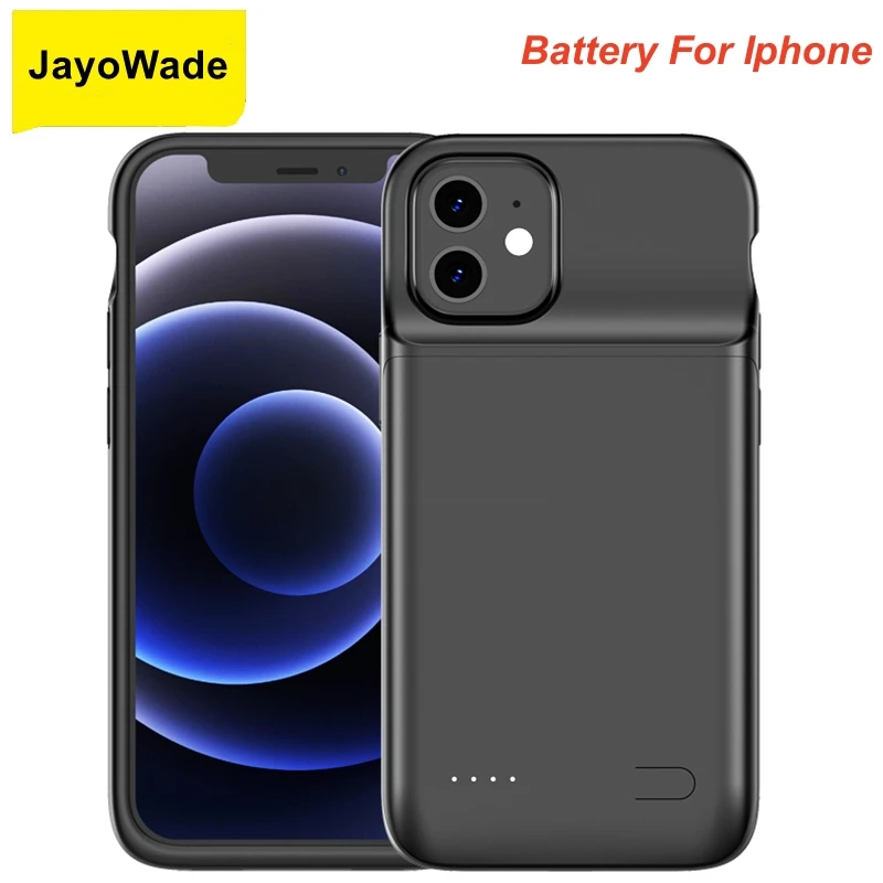 

Battery For iPhone 15 14 Plus 13 Pro 12 Mini 12 Pro Max SE 2020 6 6S 7 8 6s Plus X XS XR XS Max Battery Charger Case Power Case