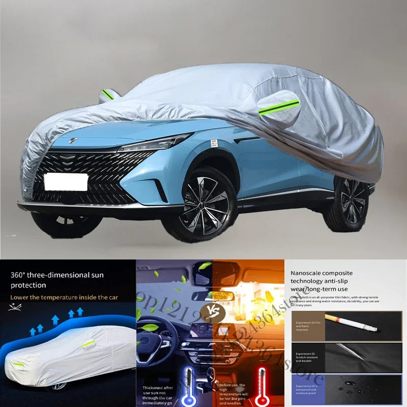 

For fit Roewe RX5 Outdoor Protection Full Car Covers Snow Cover Sunshade Waterproof Dustproof Exterior Car cover protection