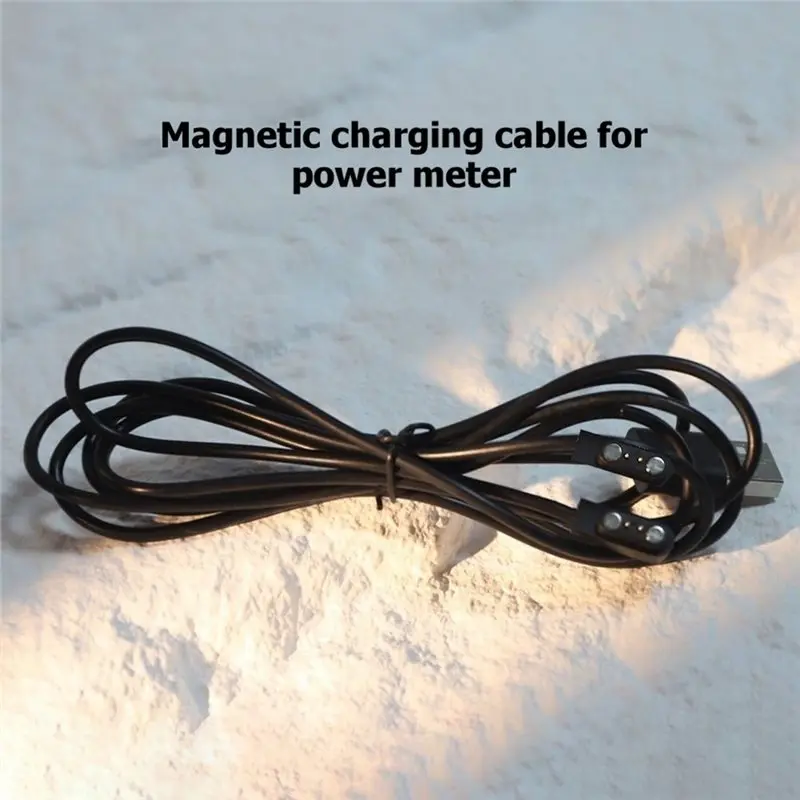 B03B-For XDS AD350 AD500 Magnetic Charging Cable For Bicycle Crank Power Meters- Power Meter Charging Wire Bike Accessories