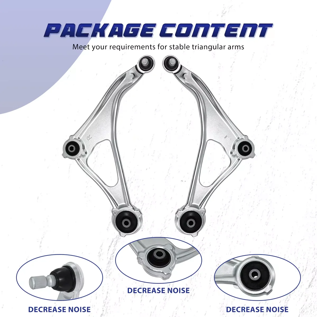 AzbuStag 2Pcs Front Lower Control Arm Suspension Kits for NISSAN ALTIMA MAXIMA 2015 2016 2017 2018 2019 2020 2021 CMS301171