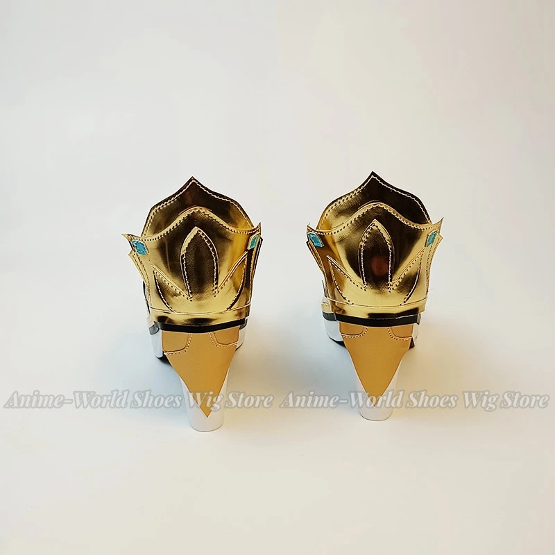 Nouveau Genshin Impact Shenhe Cosplay chaussures Bots sur mesure Halloween carnaval