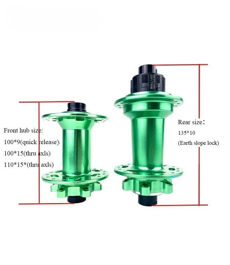 Bollard‑ET9 Aluminum Alloy 6‑Claw Hub  Nut Screw Front Rear MTB Racing Off‑Road Bicycle Replacement Part