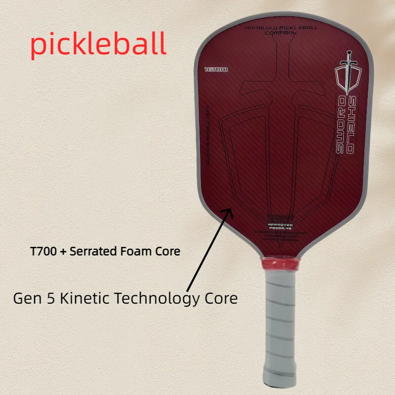 

Premium Brand-equivalent Kevlar Textured Pickleball Paddle Set with Professional Tournament-grade J2NF Core