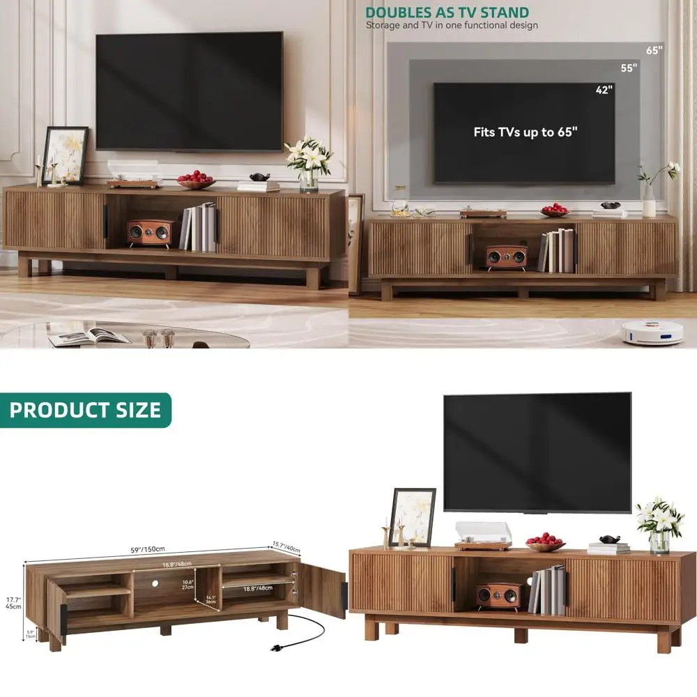 Fluted Tv Stands Fo… - image