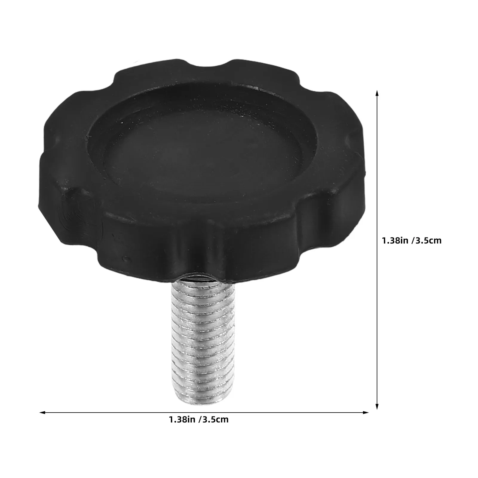 5Pcs M8 Thread Star Knobs Hand Tightening Screws for Umbrella Base Patio Umbrella Repair Replacement Parasol Stand Parts