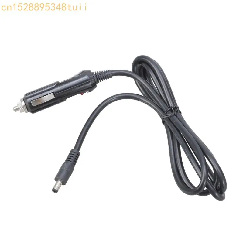 Y4QF 12V 24 V Cargador 24 V adaptador 5.5 mmx2.5 mm Puerto masculino a 5.5x2.5 mm Cable cargador enchufe para