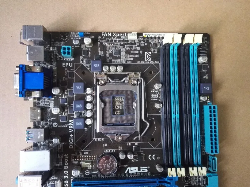 Asus B75M-PLUS Original Desktop Motherboard Intel B75 Socket LGA