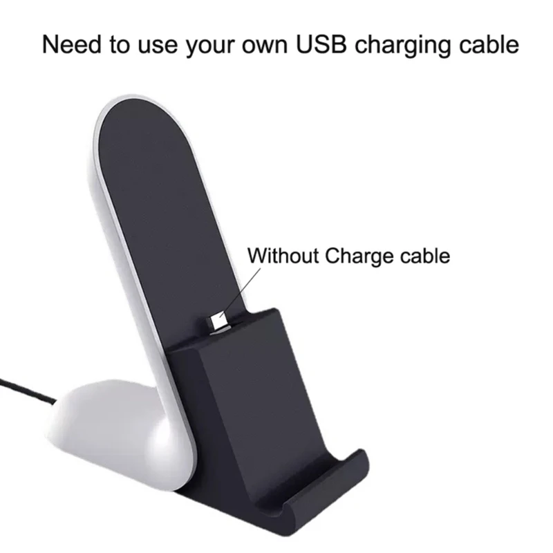 High-performance Wired Charger Fast Wired Charging Stand with Charging Port Desktop Charger for Home Office Hotel Gift F19E