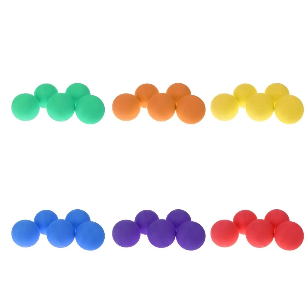 Piłki do odbijania z pianki EVA 2,5 cala Zestaw zabawek z miękkiej pianki, 5 sztuk