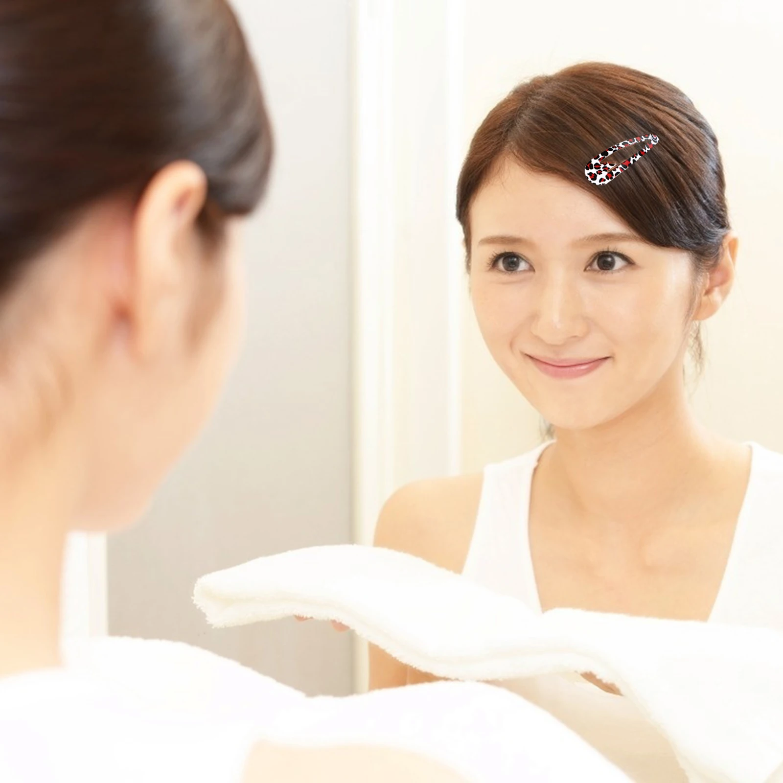 

24pcs Hair Clips For Women Leopard Printed Barrettes Set Stylish Snap Hairpins Hairgrips Women Hair Accessories Party Travel