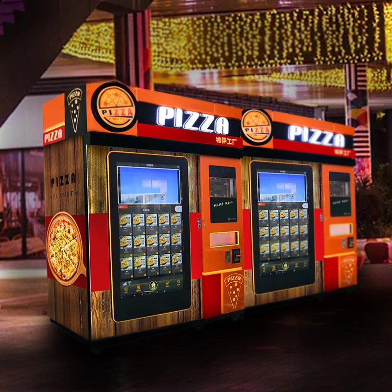 YG Luxury Big Combo Vending Machine for Pizza Coin Pizza Making Machine Distributeur Pizza Vending Machine