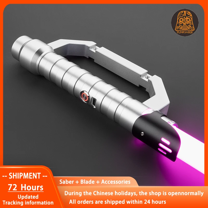 

PunkSaber Lightsaber Neopixel Jedi Laser Sword Heavy Dueling Sensitive Smooth Infinite Changing Hitting Sound Light Saber Toys