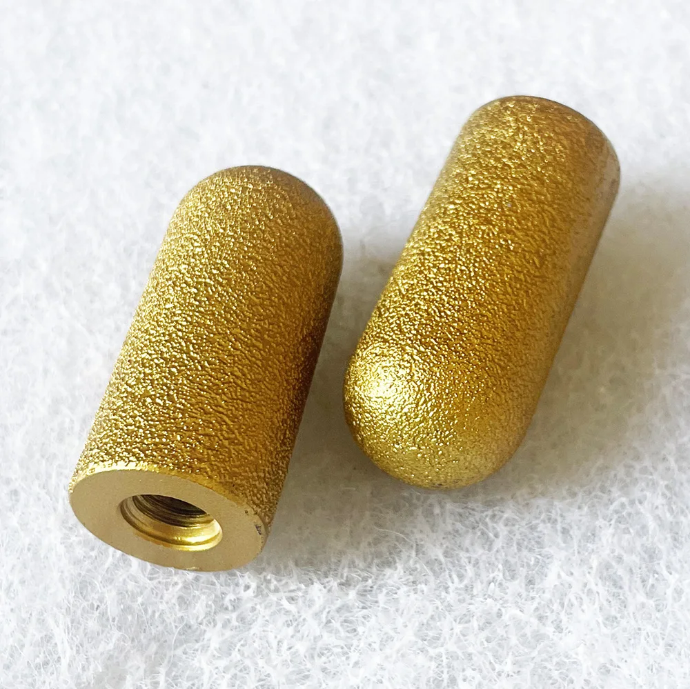 

Diamond Brazed Finger Bit Grinding Wheel Milling Cutter Trimming Grinding Head for Dressing Quartz Stone Countertops Marble