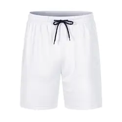 Men's sports pocket solid color drawstring board Trunk Beach Short pants shorts, summer pants pocket loose sports pants