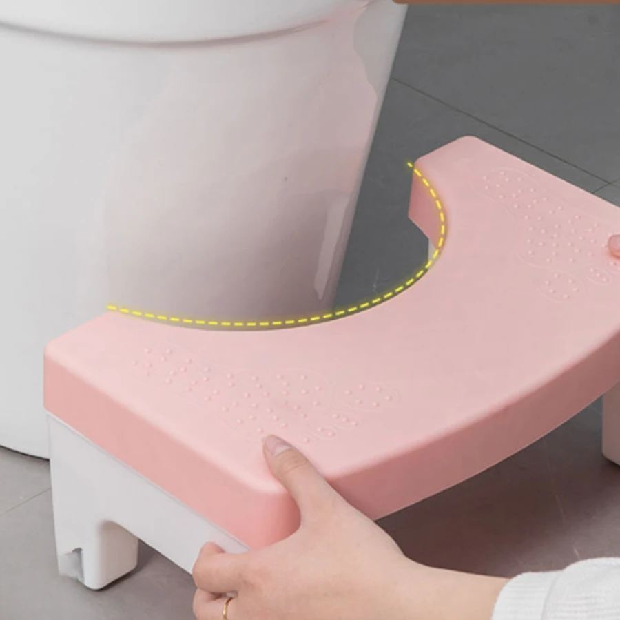 Toilet stool Household thickened toilet squat adult child foot stool stool pregnant woman foot foot