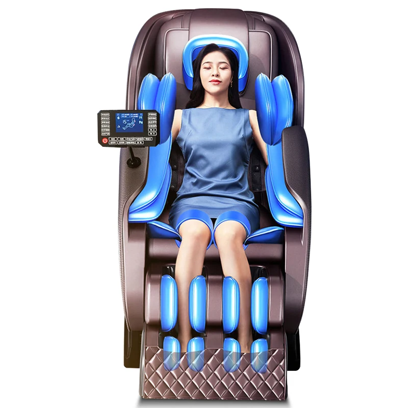 Luxury Shiatsu Zero Gravity Massager Chair SL Track Body Massager Touch Massage Chair