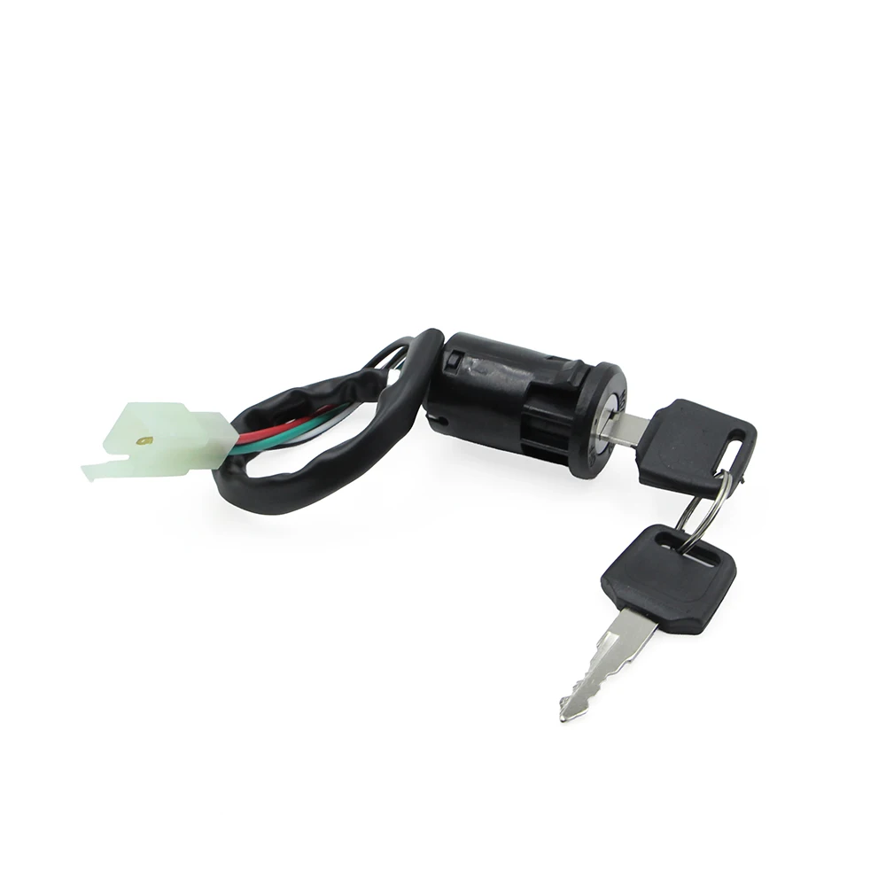 4 Pin Ignition Switch Key Set 4 Wire For 50cc 70cc 90cc 110cc 125cc ATV Quad 4 Wheeler Pit Dirt Bike Motorcycle Parts