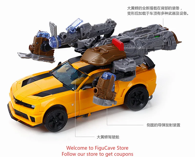 In Stock Transforming Leader W Class L  Bee US Version Car Robot Figure Model Action Figures Toys Collection Gifts