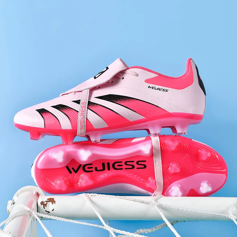 

Men Unisex Soccer Shoes Ultralight Professional Football Boots Hot Sale Cleats Outdoor High-quality Women Match TF/FG Sneakers