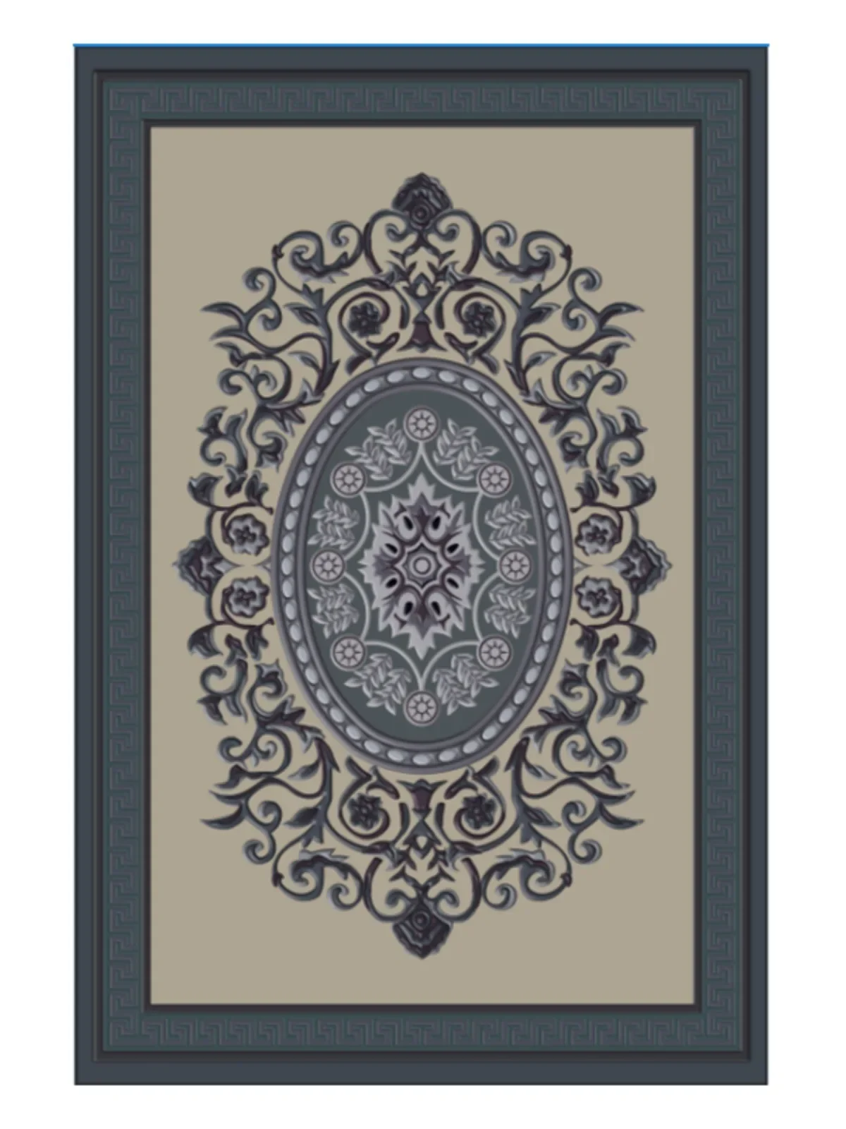 

New Chinese-style rectangular handmade full wool, living room, bedroom, tea room, coffee table, red classical carpet