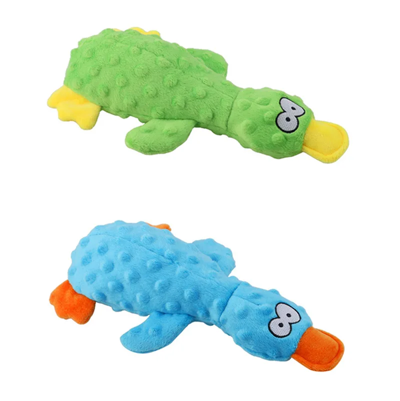 

Soft Plush Animal Pet Toy Cute Plush duck Squeaky Toys elephant Sound Dog Toy juguetes perro pelucia