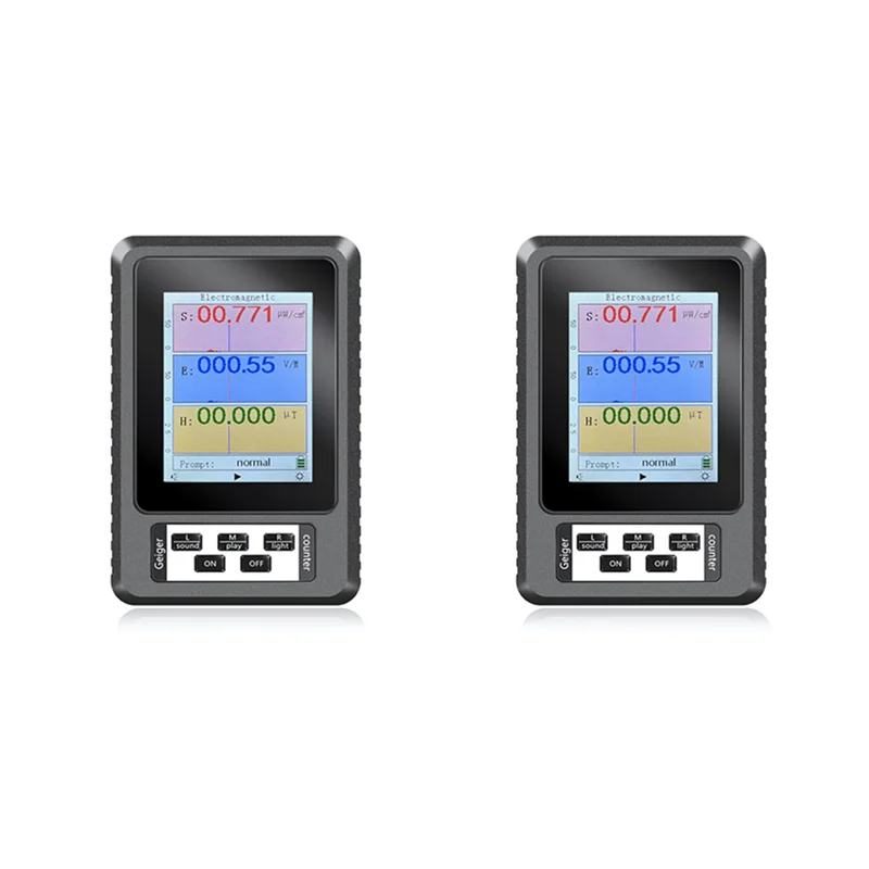 【Flash Sale】2X XR2 BR-9A Handheld Electromagnetic Radiation Detector High Precision Electromagnetic Radiation EMF Meter Tester B