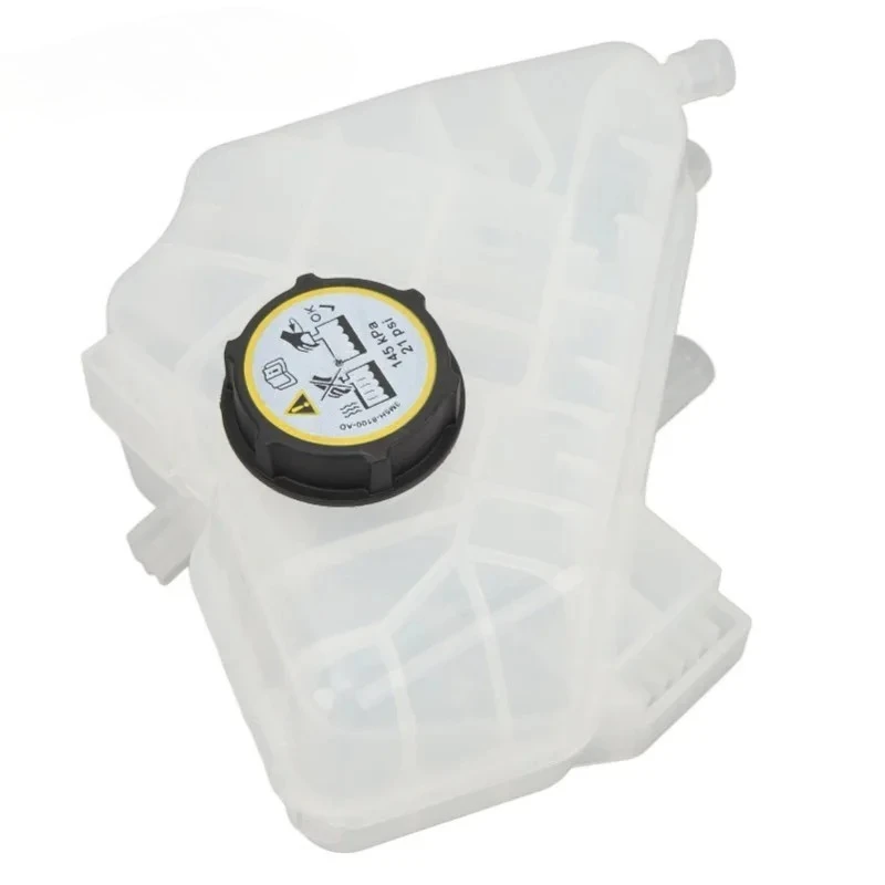 Depósito de refrigerante para radiador 8V218K218AB con tapa, tanque de agua auxiliar apto para Ford Fiesta Mk7 ECOSPORT CJ 13 BT 1,5 BE8Z8A080A