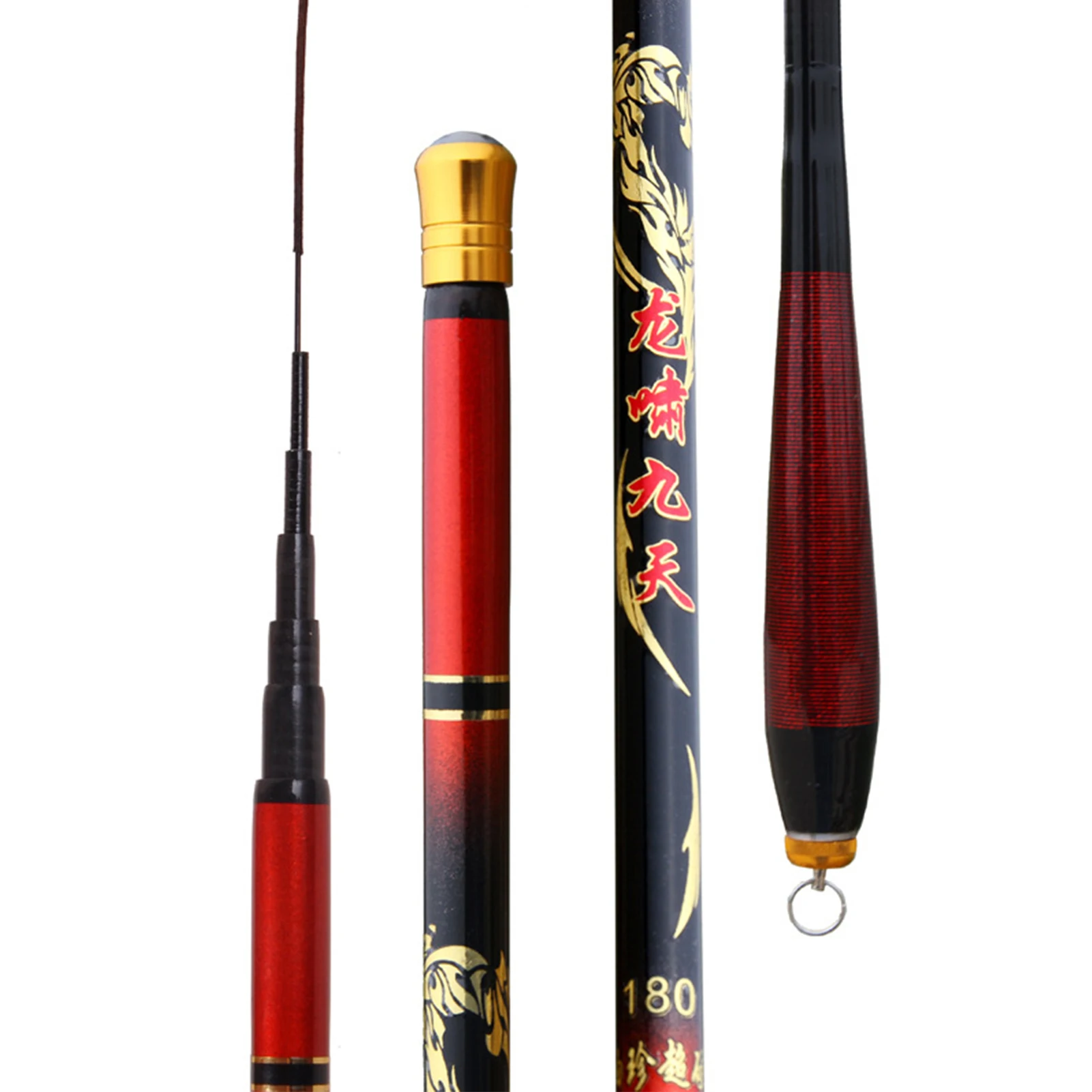 Mini Telescopic Fishing Rod with One-piece Comfortable Handle for Underwater MC889