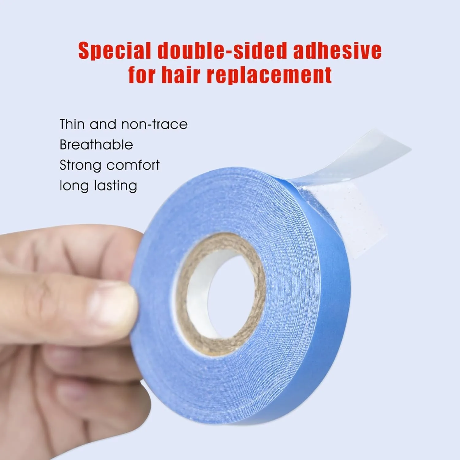 

Двусторонняя лента для систем замещения волос Walker Tape Ultra Hold, для наращивания волос и крепления кружевных накладок, 12 ярдов/рулон, клей для кружевных париков