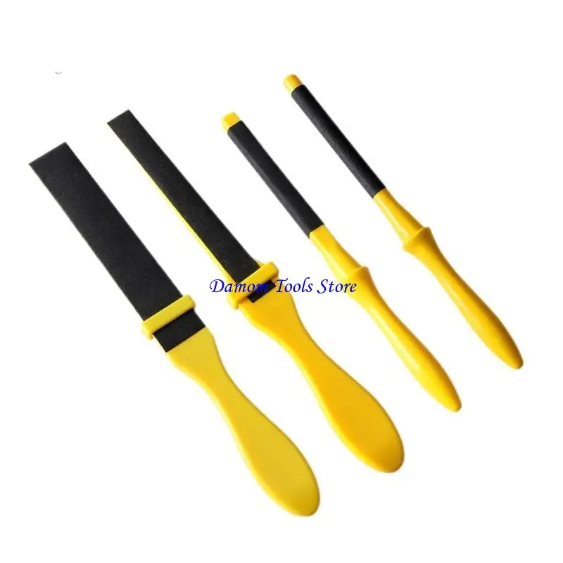 57BE 4pcs تلميع مجموعات ورق الصنفرة ورقة الصنفرة