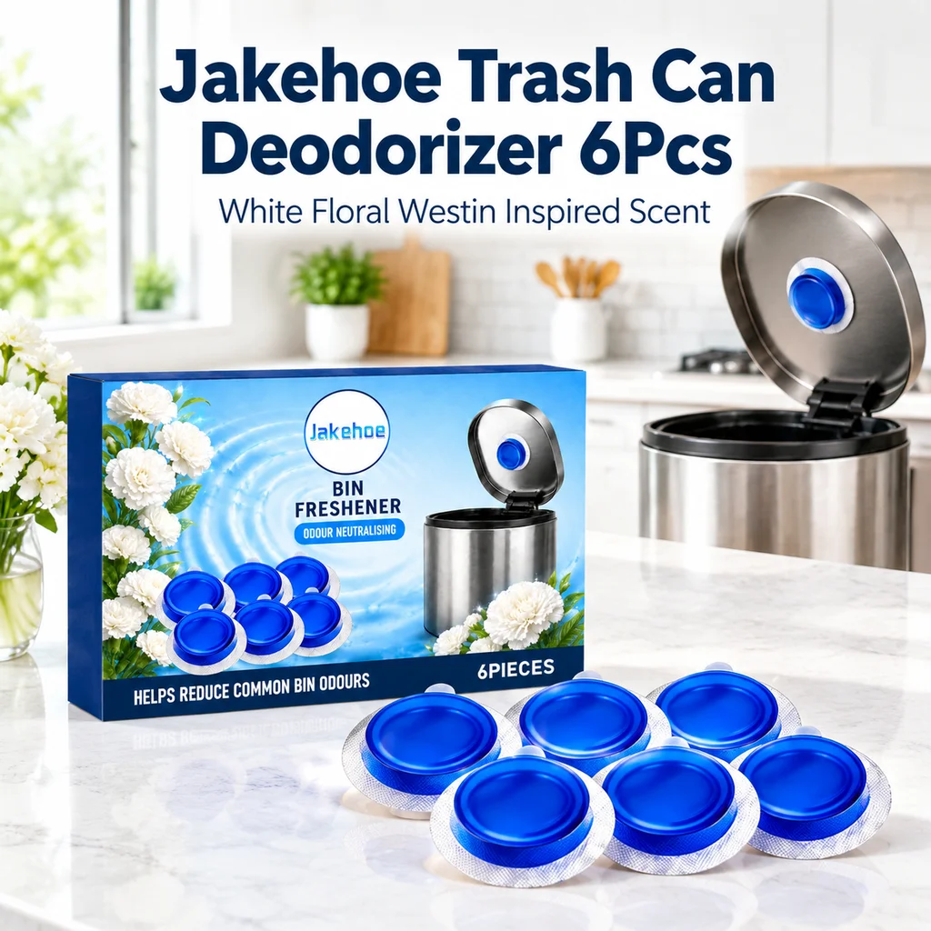 Trash Can Deodorizer Fragrance Pad Stick On Air Freshener Remove Odor   For Kitchen Bathroom Waste Bin Home Storage Container