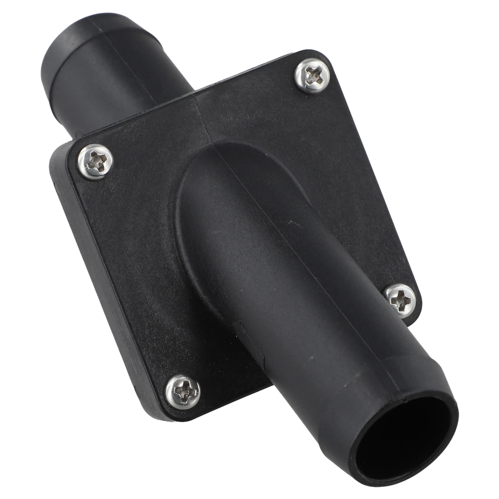 One-way Plastic Check Valve for Marine Drain Applications For Yachts Boats RVs Straight Flow Path Thick Sealing Ring