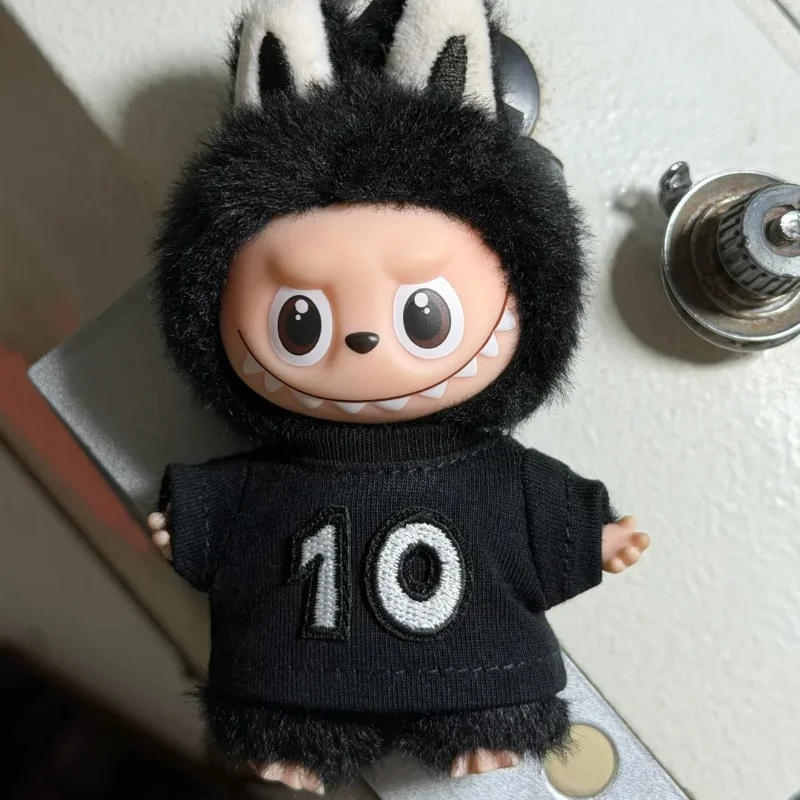 

Для Labubu 4,0 булавка для одежды серии Love, памятная футболка на 10-летие с одинаковыми надписями и номером 10, одежда