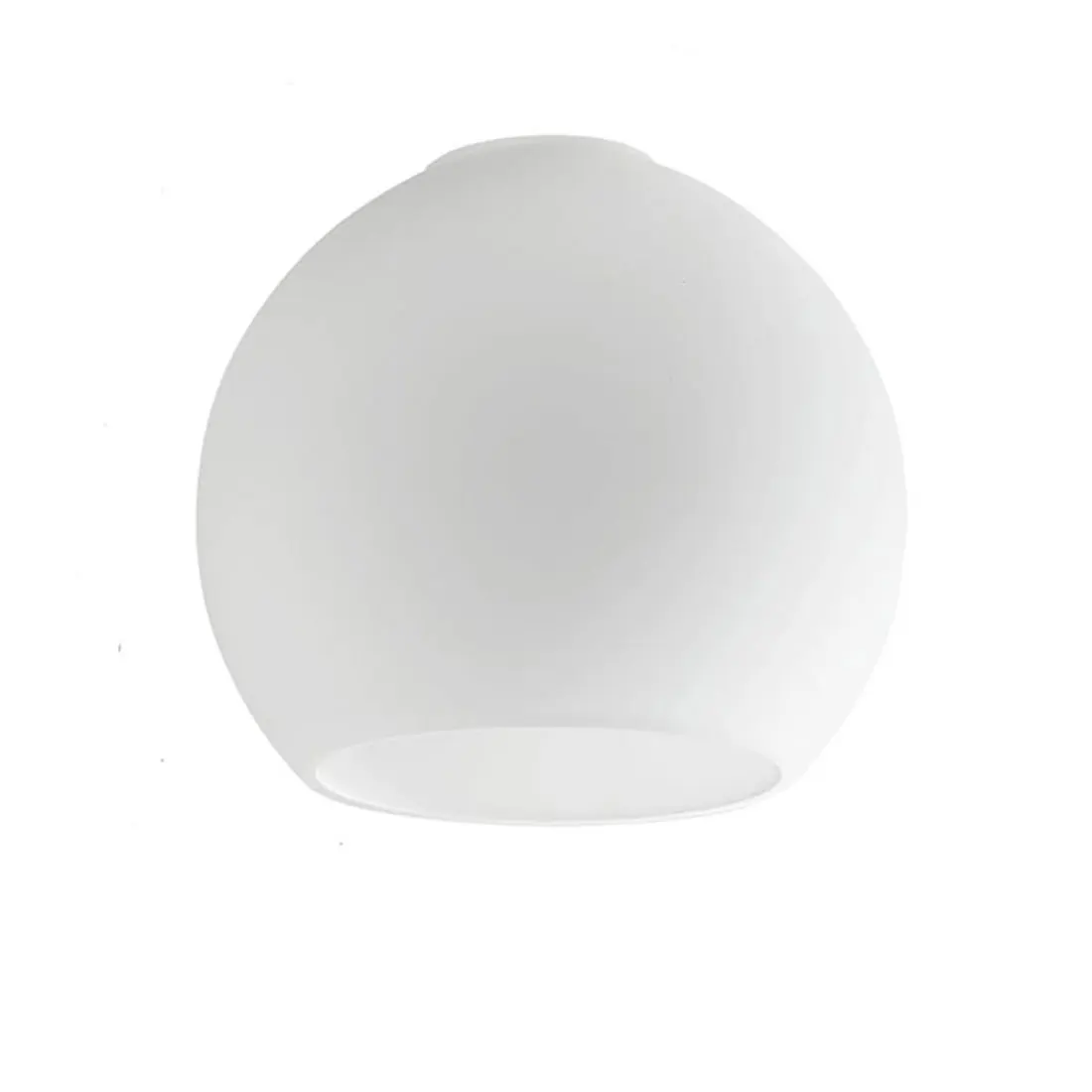 Frosted Opal White Glass Globes for Light Fixtures Replacement Soft White Round Glass Globe Lampshade Cover for Wall Sconce