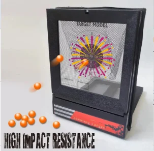 Adult Target Practice Slingshot Box Shooting Net Cloth Metal Paper Targets for Recycling Collection C