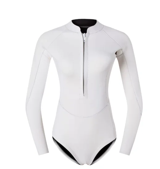 

Летний женский неопреновый гидрокостюм бикини 2 мм с комплектом чулок, гидрокостюм с длинными рукавами, солнцезащитный термокупальник для серфинга, подводного плавания