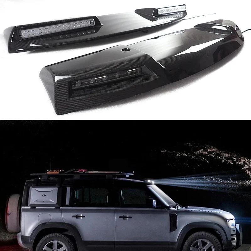 

Factory Price High Quality Obsidian Four-Eye Top Light Roof Spot Light for Defender 90 110 2020-2023 Accessories
