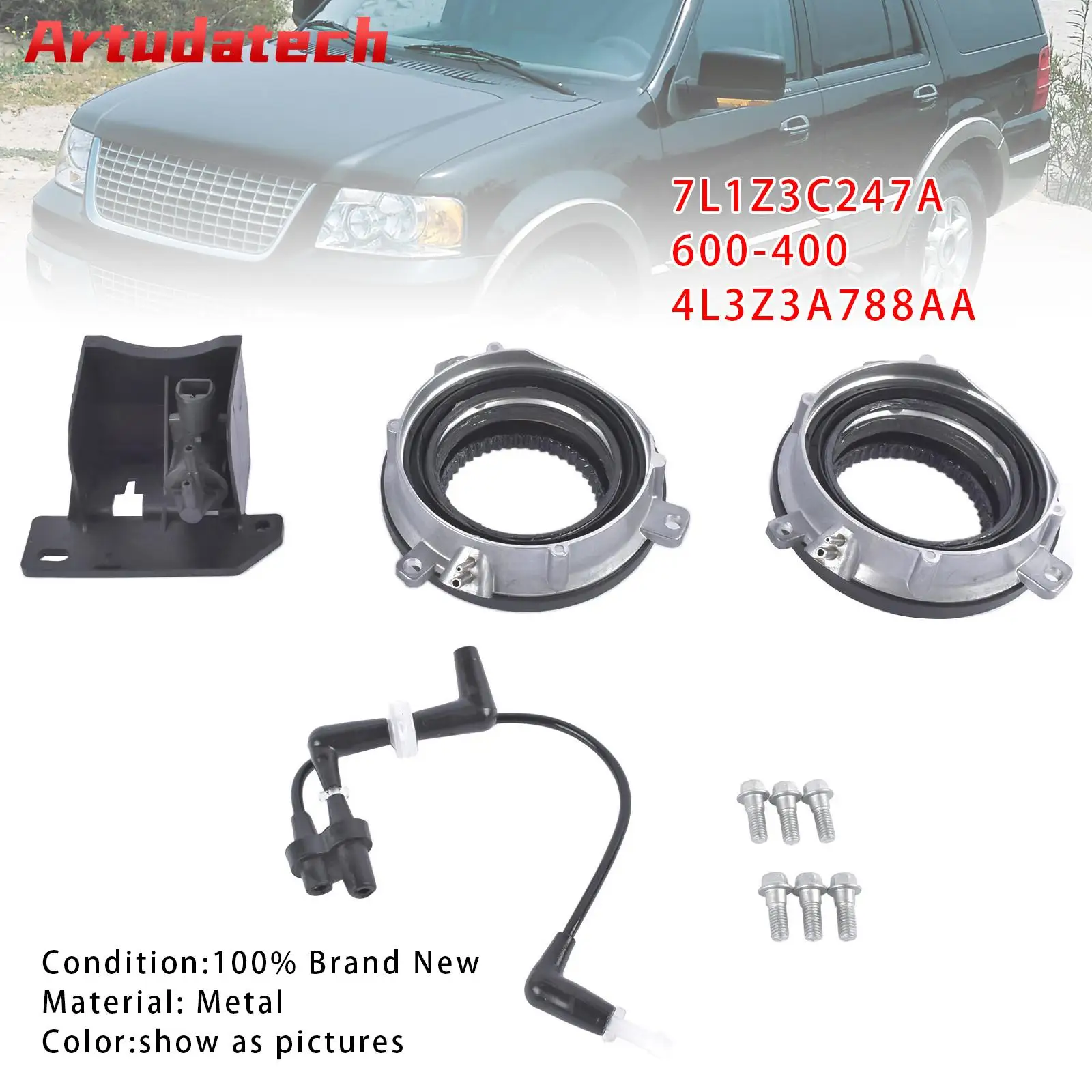 

Вакуумный электромагнитный клапан привода ступицы Artudatech для Ford Expedition F-150 2003-2010 2011 2012 2013 2014 2015