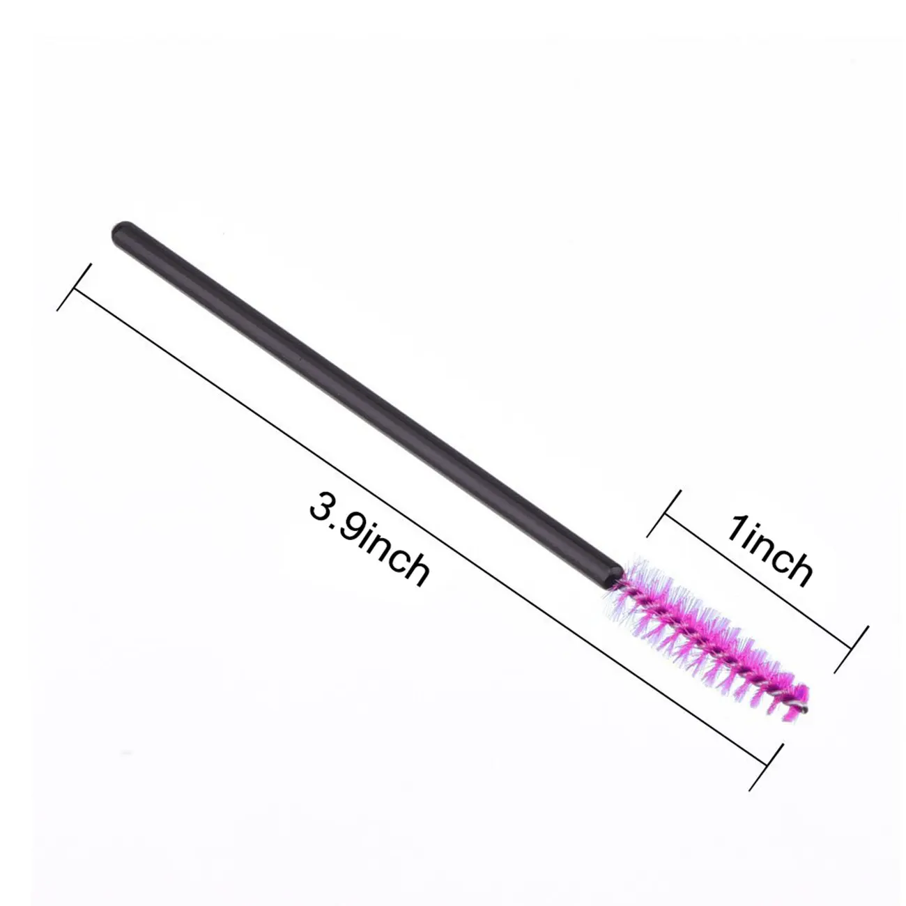 200 PCS Disposable Eyelash Brush Mascara Wands Spoolies for Eye Lash Extension, Eyebrow and Makeup  Cosmetic Tools