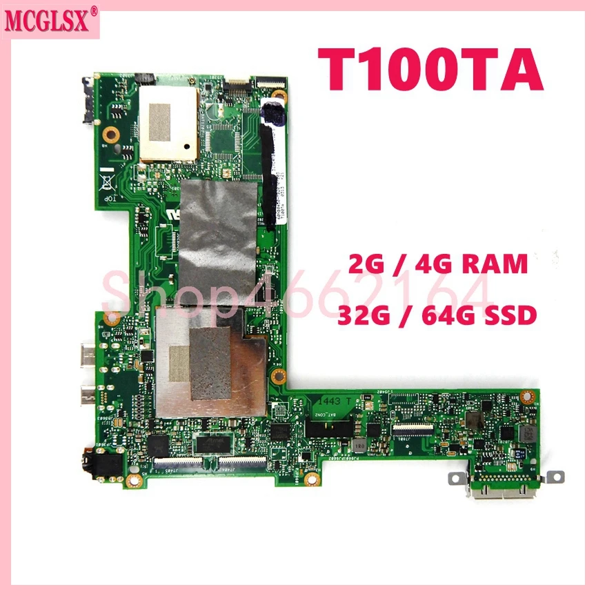 

Материнская плата T100TA 2 Гб ОЗУ 32 Гб SSD для Asus Transformer T100TA T100TAM T100TAS T100TAN, материнская плата 100% прошедшая контроль