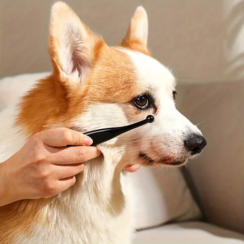 Pet Eye Cleaning Brush, Dog Tear Stain Remover, Dog Puppy Eye Excrement Brush for Pet Cleaning Supply