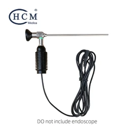 Endoscopia médica portátil, portátil, móvel, USB, diagnóstico otorrinolaringologista, operação da garganta, LED, mini endoscópio frio, fonte de luz, 10W