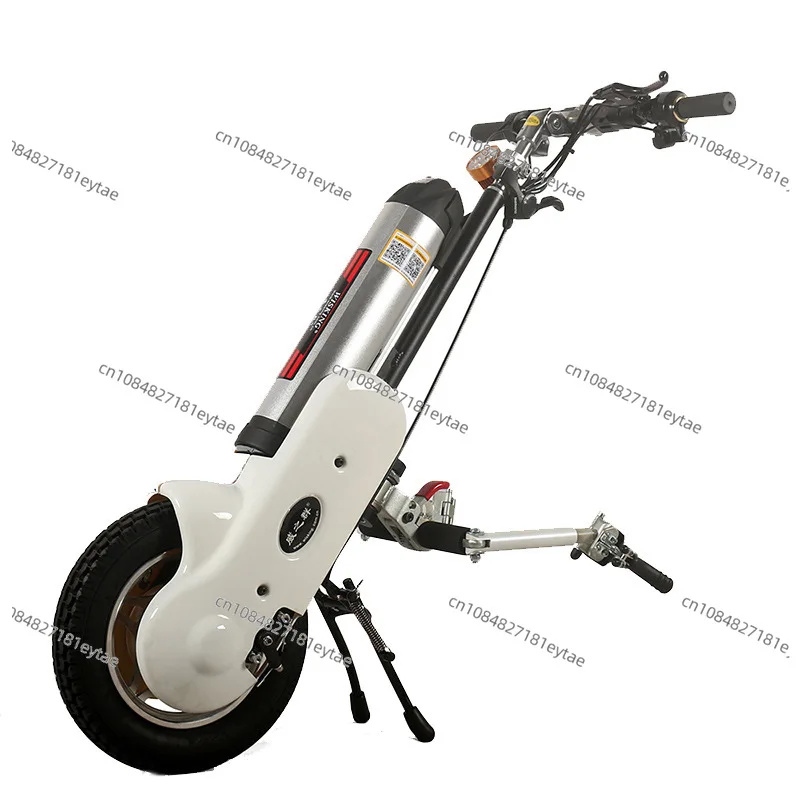 

Front Q1 manual folding sports wheelchair traction head, electric drive car, lithium battery scooter