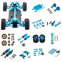 Wltoys A949 Blue All Series Motor A949-32 1/18 Rc Car Spare Parts Car Bottom A949-23/A959-B-27 Upgrade Metal Differential Parts