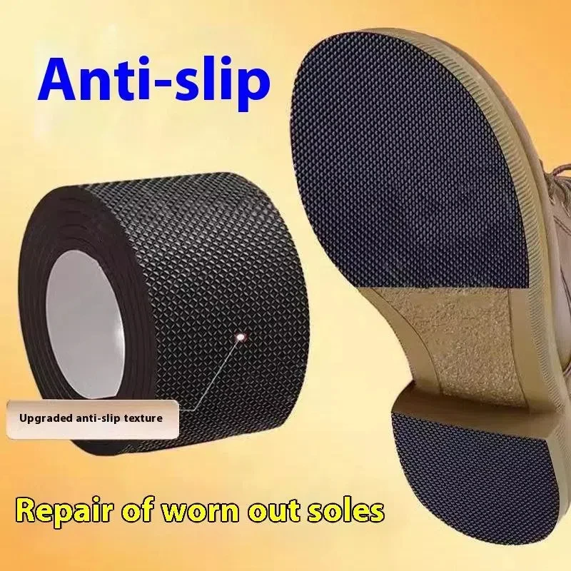 2meters Self Adhesive Sole Repair Tape Anti Slip Noise Reducing Protective Film For High Heels Sports Shoes And Sandals