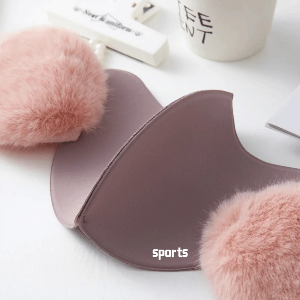 Inverno ao ar livre quente máscara facial engrossado velo forrado dois-em-um earmuff respirável à prova de vento ciclismo máscara proteção de ouvido