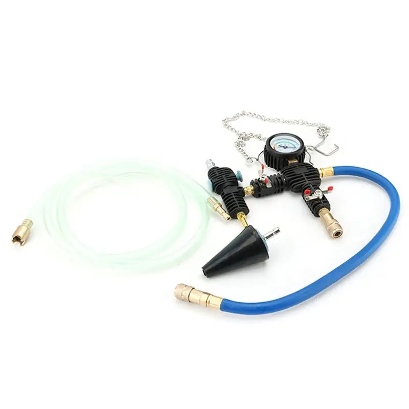

A21E-Auto Engine Cooling System Vacuum Purge Coolant Refill Tool, Universal Replace Tool Set With Hose For Car