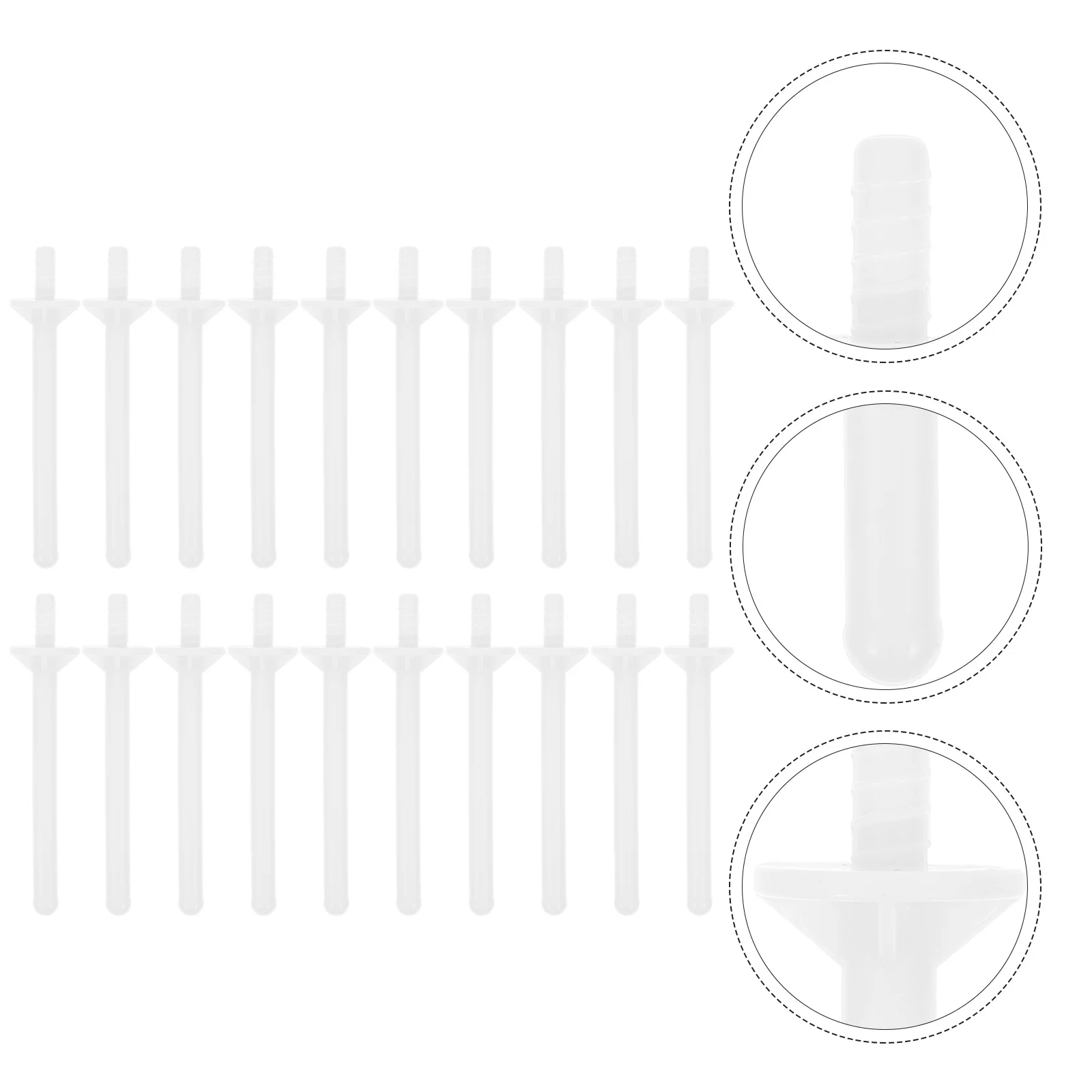 50 قطعة عصي شمع شعر الأنف سطح أملس المتاح تنظيف الأنف العصي أدوات فعالة إزالة الشعر عصي شمع الأنف